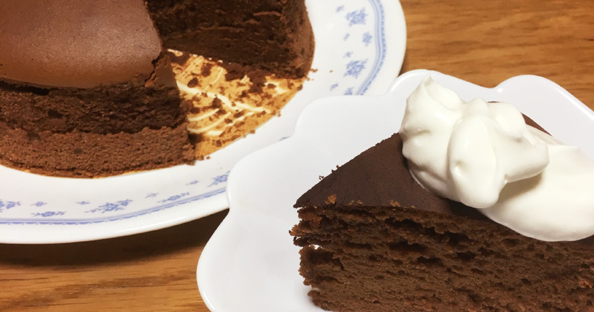 バレンタインにも 簡単チョコケーキ レシピ 作り方 By Dok1n クックパッド