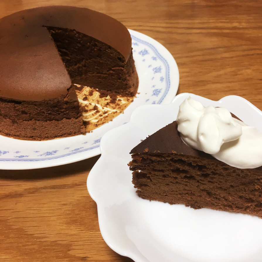 バレンタインにも♡簡単チョコケーキの画像