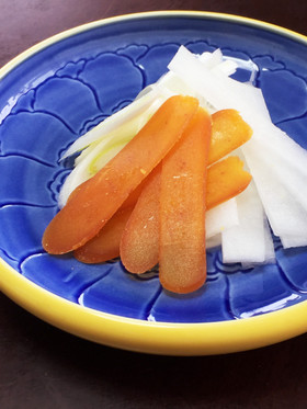 塩漬け生カラスミの調理法