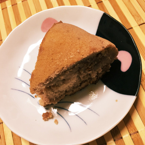 あんことHMの炊飯ケーキ(胡桃&栗入)