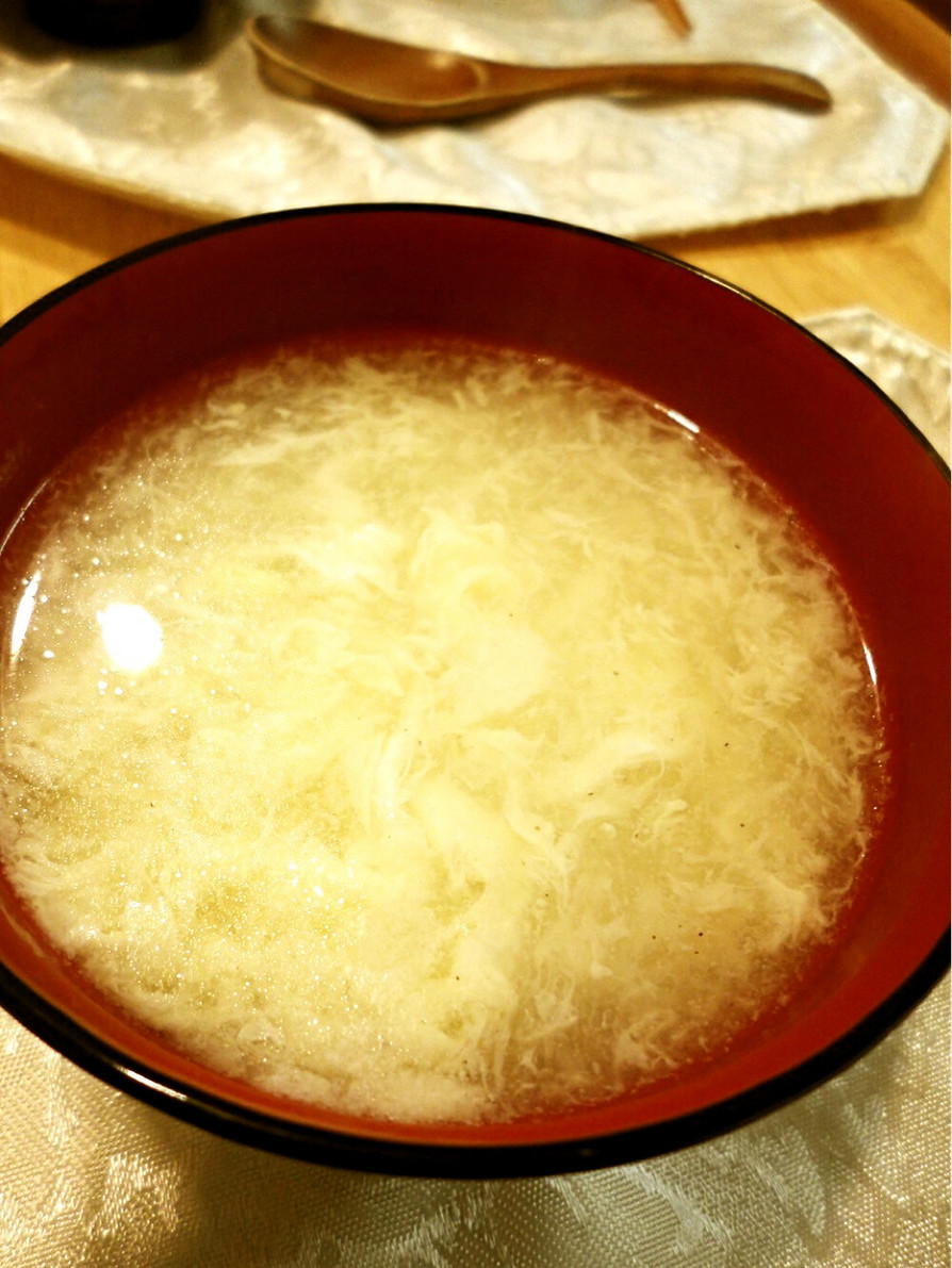ふわとろ♡中華卵スープの画像