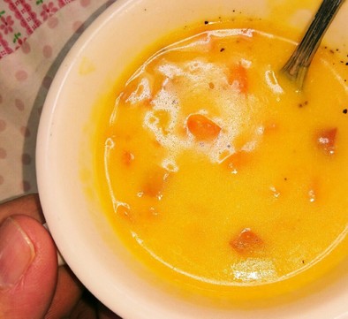 かぼちゃのスープの写真