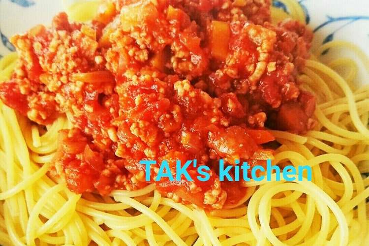 簡単で本格 パスタのボロネーゼ レシピ 作り方 By らーゆ クックパッド