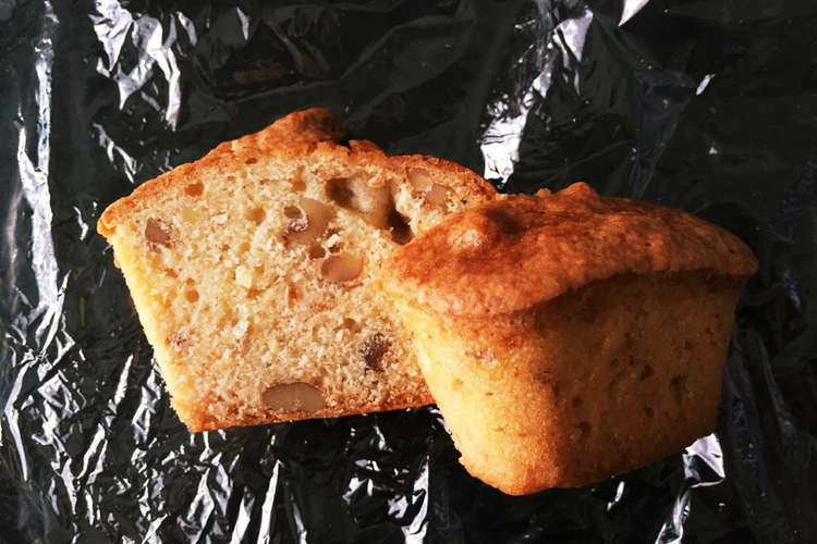 くるみパウンドケーキ オリーブオイル編 レシピ 作り方 By しげしげ クックパッド