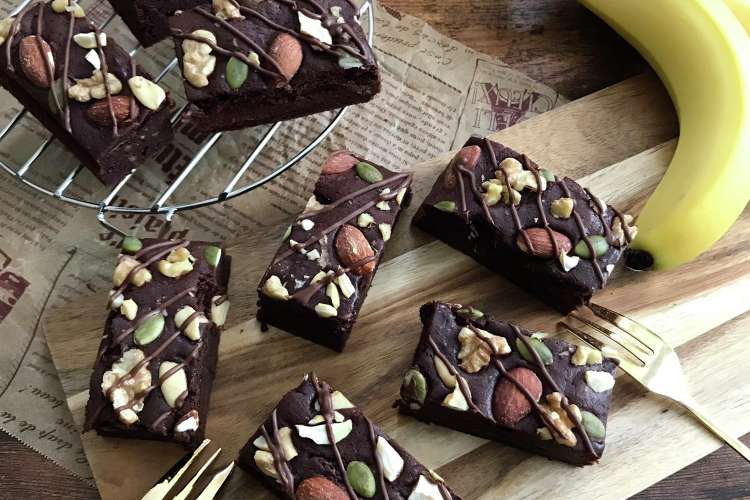 濃厚チョコバナナブラウニー レシピ 作り方 By さに飯レシピ クックパッド 簡単おいしいみんなのレシピが357万品