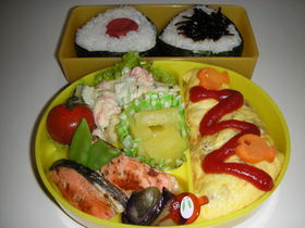 気まぐれ!?オムレツ弁当