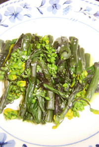 おいしい♫紅菜苔（コウサイタイ）の食べ方