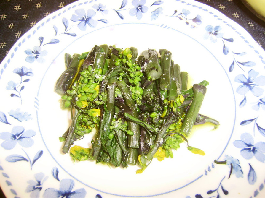 おいしい♫紅菜苔（コウサイタイ）の食べ方の画像
