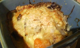 鰤と茄子のドリア