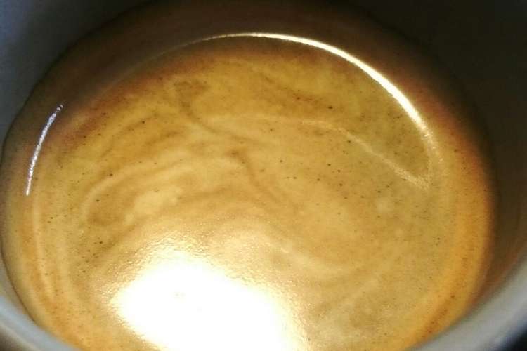 泡が美味 インスタントコーヒー レシピ 作り方 By S1r6yf413 クックパッド