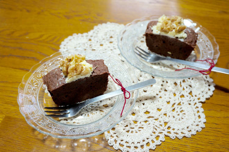 濃厚ブラウニー ホワイトチョコナッツ レシピ 作り方 By Moepeko クックパッド 簡単おいしいみんなのレシピが356万品