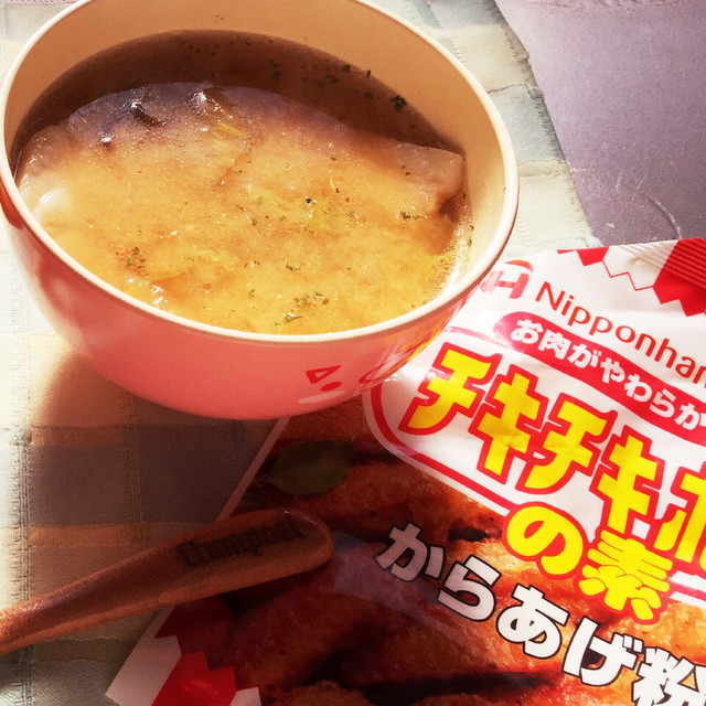 唐揚げの素で チキチキボーンスープ レシピ 作り方 By あやスケッチ クックパッド 簡単おいしいみんなのレシピが359万品