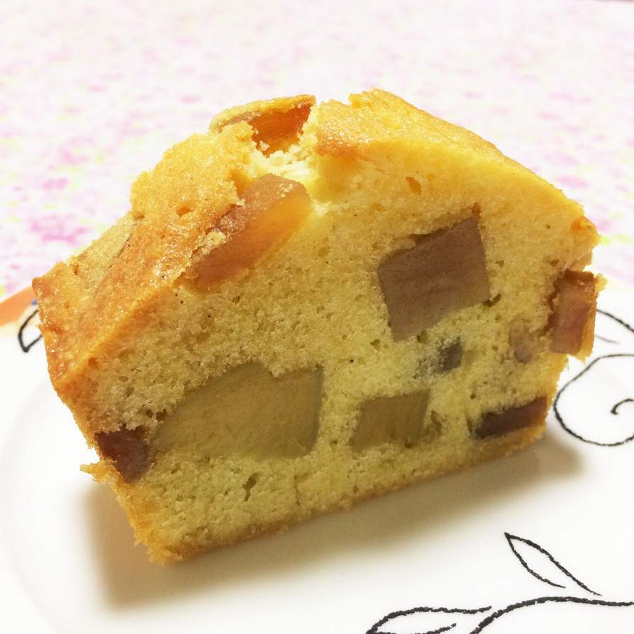 干し芋のもっちりパウンドケーキの画像