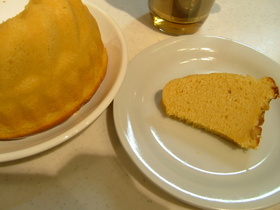 しっとりキビ砂糖のケーキ