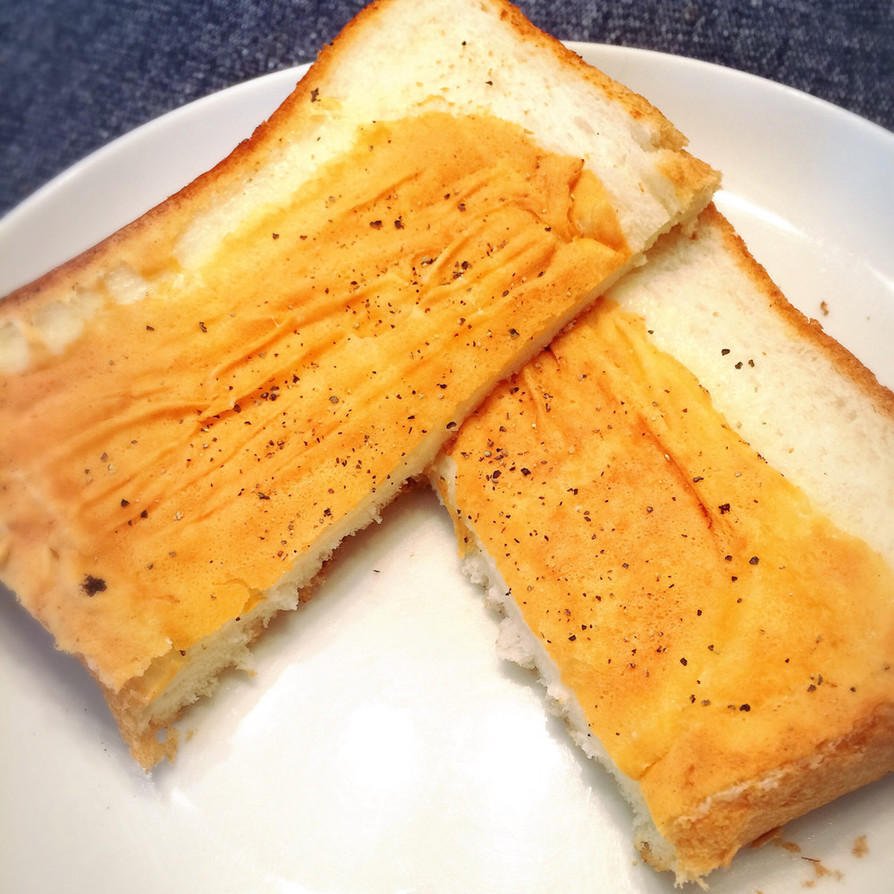 朝食♡絶品チーズトーストの画像