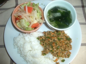 マイルド和風ドライカレー♪