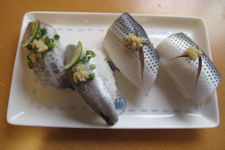 鰯の握り寿司 手間はかかるけど レシピ 作り方 By 山猿食堂 クックパッド 簡単おいしいみんなのレシピが353万品
