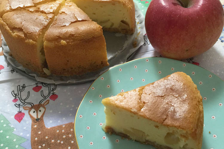 アップルチーズケーキ レシピ 作り方 By Nani クックパッド 簡単おいしいみんなのレシピが371万品