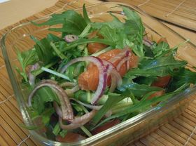 毎日食べたいサラダ1(サーモンサラダ)