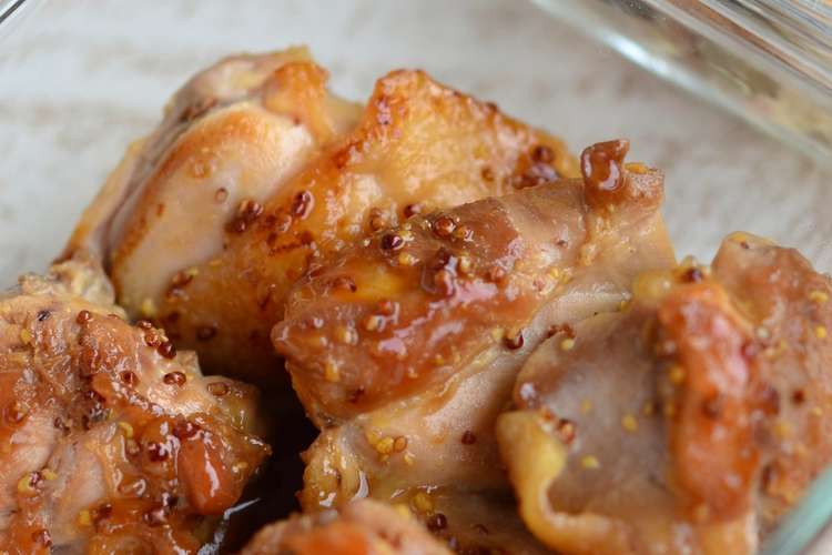 鶏もも肉の粒マスタード焼き 作り置き レシピ 作り方 By 鈴木美鈴 クックパッド 簡単おいしいみんなのレシピが355万品
