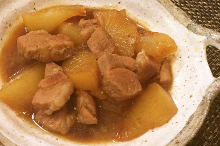 圧力鍋で豚大根 甘辛味 レシピ 作り方 By かしぇっと クックパッド 簡単おいしいみんなのレシピが360万品