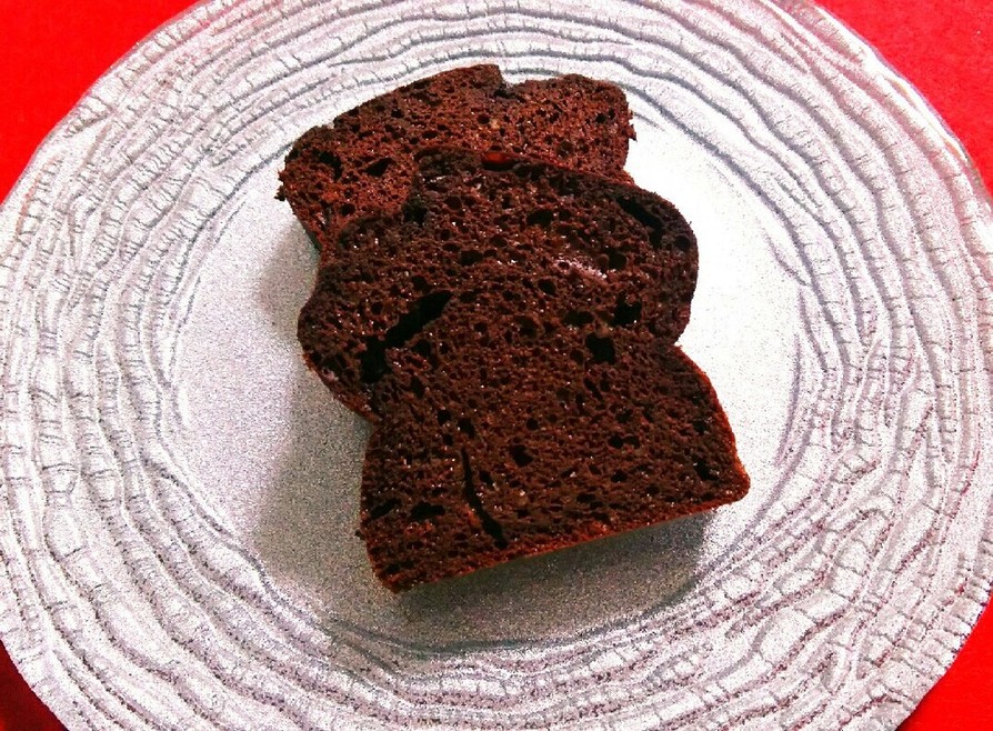 低糖質レシピ☆チョコパウンドケーキの画像