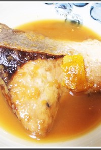 ブリ・サバのみそ煮　白味噌生姜柚子味