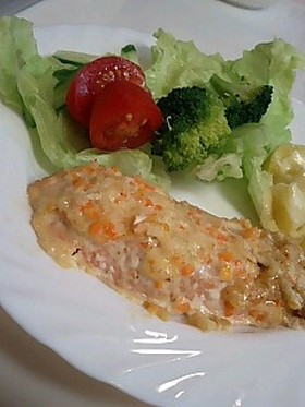 鮭のみそ☆マヨネーズ焼き