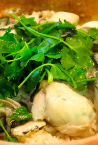 曽根干潟の一粒牡蠣で絶品牡蠣ご飯