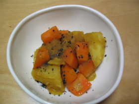 人参とじゃがいも煮