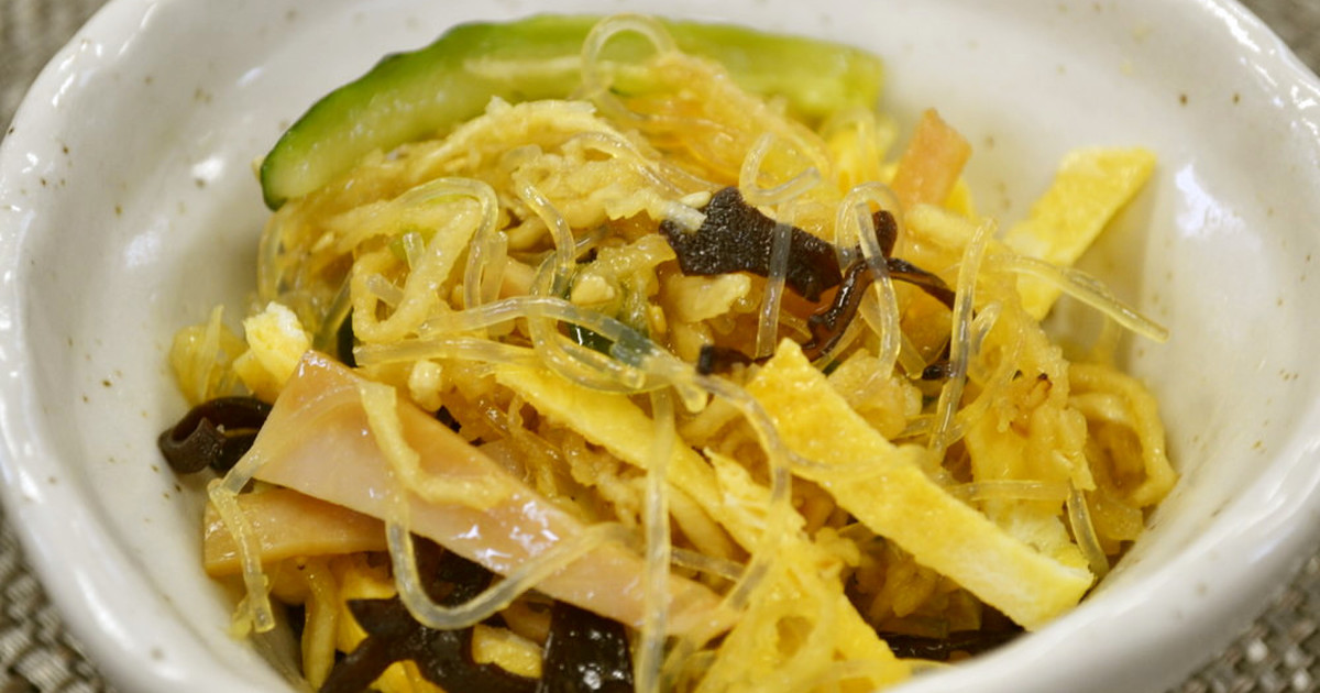 食物繊維たっぷり 切干大根と春雨のサラダ レシピ 作り方 By 切干大根のかわさき屋 クックパッド 簡単おいしいみんなのレシピが370万品