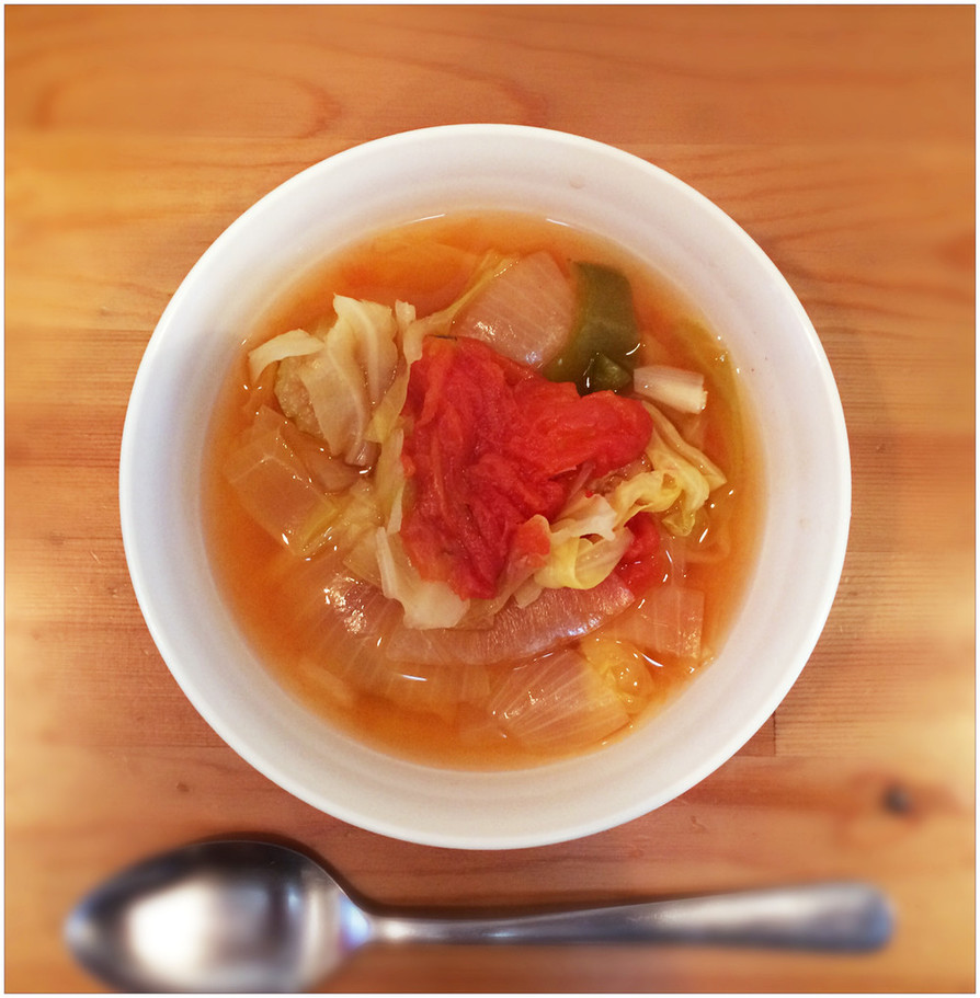 野菜スープ。