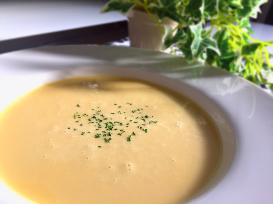 スープの素でOK 本格的濃厚コーンスープの画像