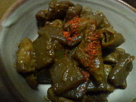 豚ホルモンの土手煮