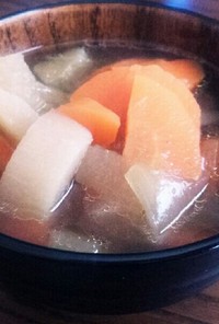 コストコの牛塊肉で作るクリアスープ