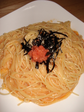 ☆ノンオイル明太子スパゲッティー☆
