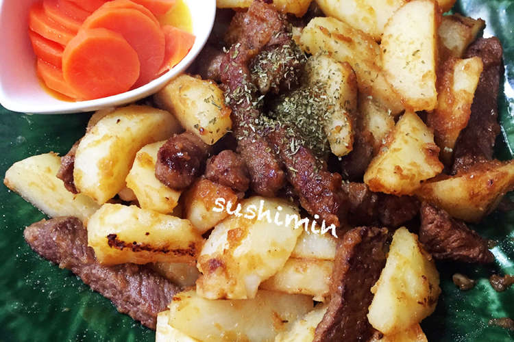 カサ増し ご飯が進むジャガイモステーキ レシピ 作り方 By すしみん クックパッド 簡単おいしいみんなのレシピが354万品