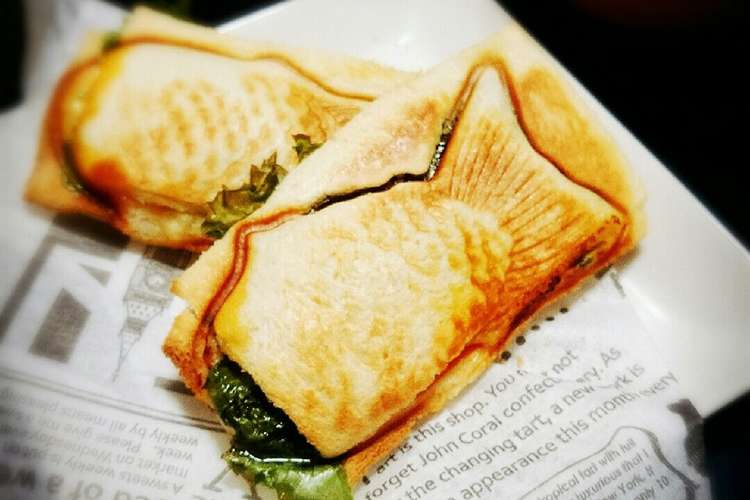 ビタントニオ たい焼きホットサンド レシピ 作り方 By Tsuru9 クックパッド 簡単おいしいみんなのレシピが366万品