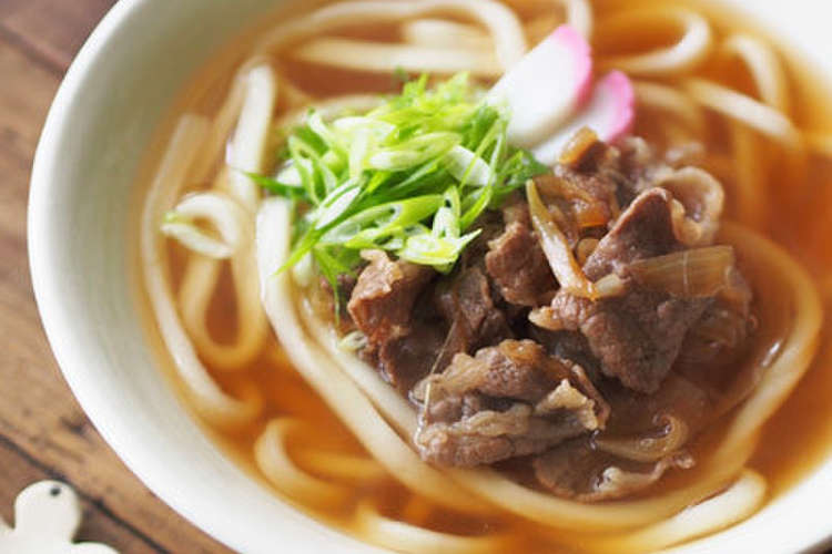 甘辛お肉がうまーーーい うちの肉うどん レシピ 作り方 By トイロ クックパッド