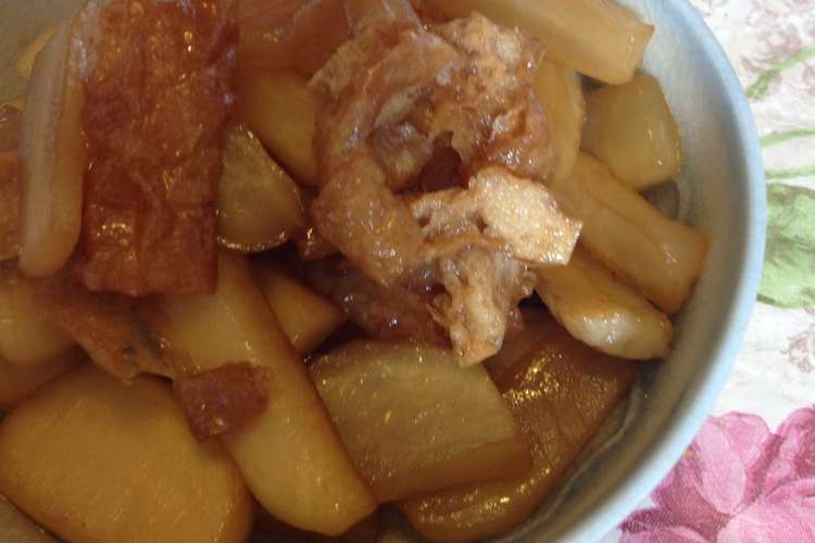 あと1品に便利 大根と竹輪の甘辛煮 レシピ 作り方 By きまぐれエディー クックパッド