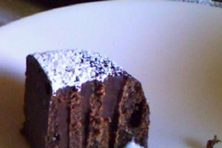 チョコホリックの為のどっしりケーキ レシピ 作り方 By ママとわたし クックパッド 簡単おいしいみんなのレシピが353万品