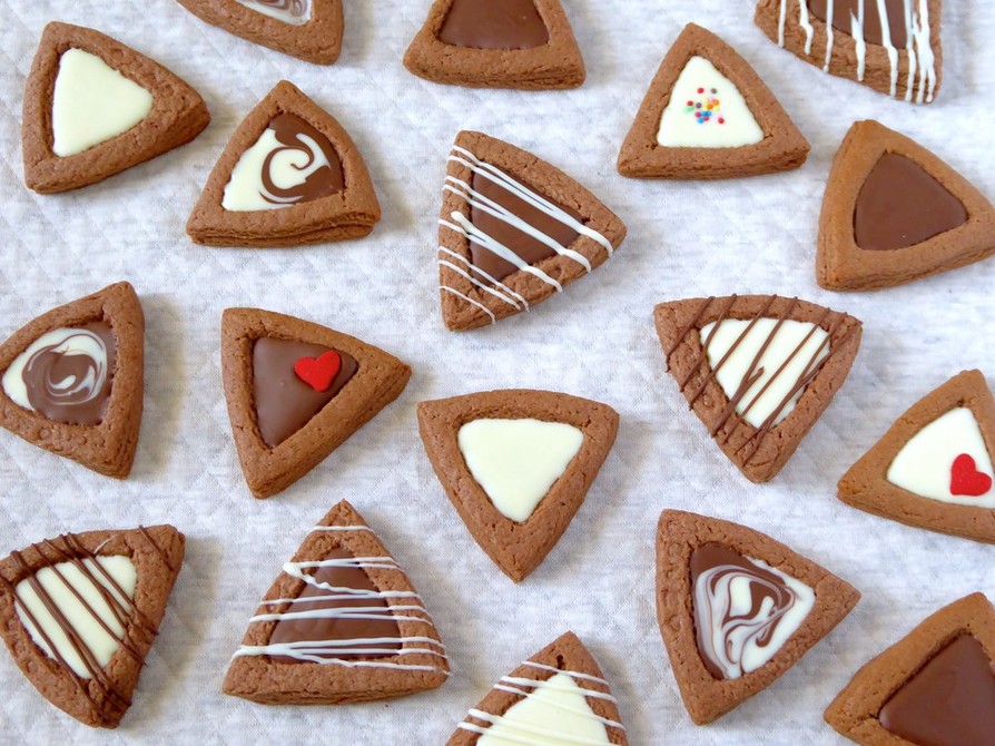 ホケミで簡単バレンタインにチョコクッキーの画像