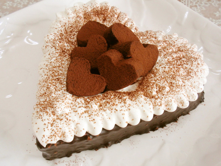 チョコレートケーキ＆生チョコの画像