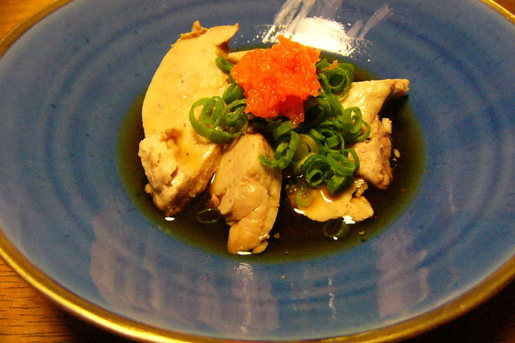 日本酒好きにはたまらない カワハギの肝 レシピ 作り方 By 真さん クックパッド 簡単おいしいみんなのレシピが368万品