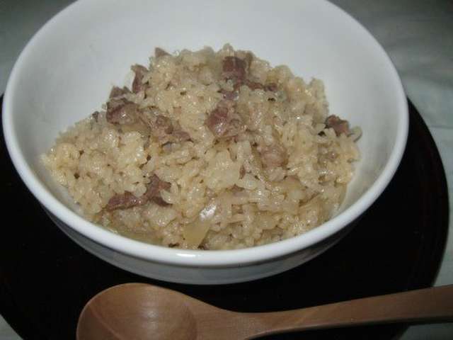 カナダビーフの簡単炊き込みご飯 レシピ 作り方 By Kei59 クックパッド
