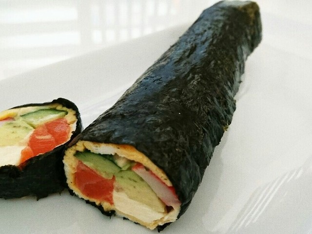 糖質制限 ご飯なし海苔巻き 恵方巻きにも レシピ 作り方 By ともぴぴぴ クックパッド 簡単おいしいみんなのレシピが352万品