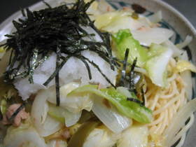 和風なパスタ