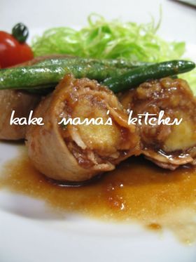 肉巻き♥♡マッシュポテト