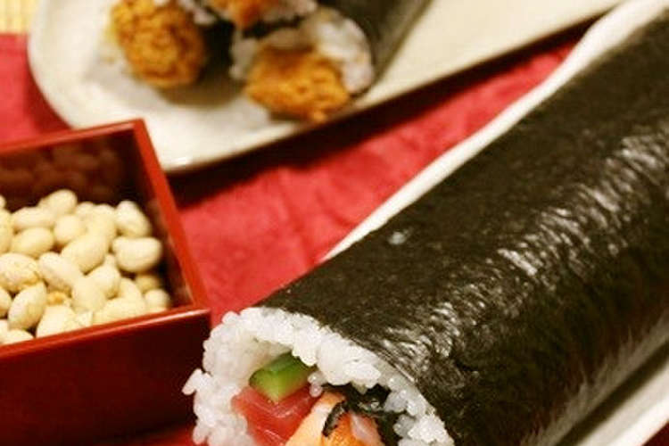 ２０１６年節分 恵方巻 今年は南南東 レシピ 作り方 By とまとママ クックパッド