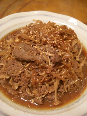 牛肉の旨辛煮